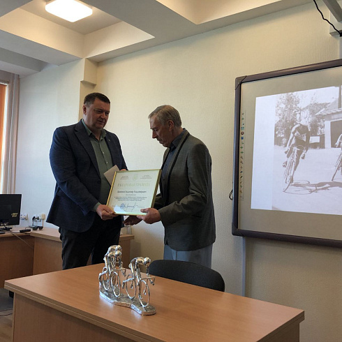 Чествование с 75 летним юбилеем члена Минской областной организации Белорусского общественного объединения «Ветераны физической культуры и спорта», Олимпийского чемпиона Каминского Владимира Владимировича