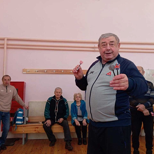 Ветеранским турнир по дартсу