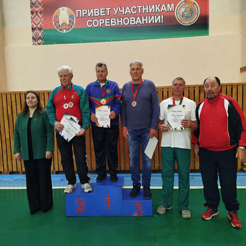 Спартакиада Брестской области среди ветеранов физической культуры и спорта